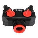 YATO Zapfenadapter 2-fach 3/4"-1"