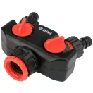 YATO Zapfenadapter 2-fach 3/4"-1"