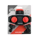 YATO Zapfenadapter 2-fach 3/4"-1"