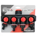 YATO Vierfach-Zapfenadapter 3/4"-1"