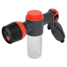 YATO Bewässerungspistole mit 4 Funktionen und Behälter