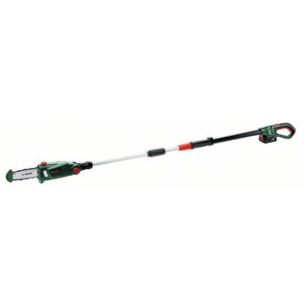 BOSCH Akku-Teleskop-Höhen-Astschere UniversalChainPole 18 (1 x 2,5 Ah Akku + Ladegerät)
