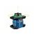 BOSCH GRL 650 CHVG grüner Rotationslaser (LR 65 G Laserempfänger, RB 60 Halterung, RC 6 Fernbedienung, WM 6 Wandhalterung