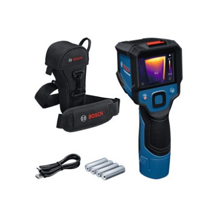 BOSCH Akku-Wärmebildkamera GTC 12V-450-13 (4 x 1,5 V LR6 (AA) Batterien + Batterieadapter)