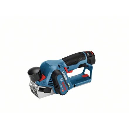 BOSCH Akku-Hobel GHO 12V-20 in L-Boxx (2 x 3,0 Ah Akkus + Schnellladegerät)