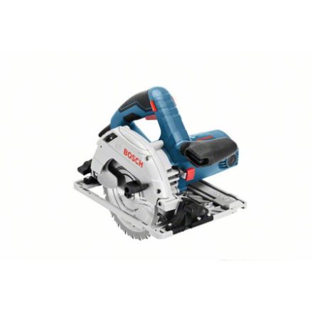 BOSCH Handkreissäge GKS 55+ GCE Sanftanlauf, Motorbremse, im Karton (165 mm x 20 mm) / 1350 W