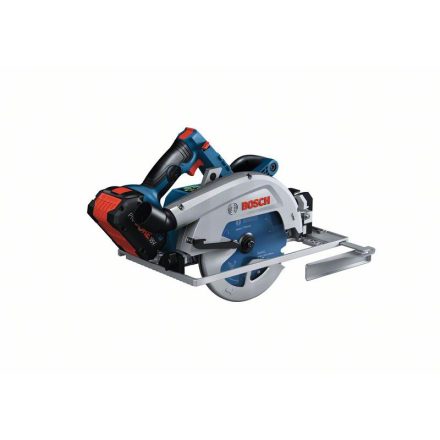 BOSCH BITURBO Akku-Handkreissäge GKS 18V-68 GC in L-Boxx (190 mm x 30 mm) (2 x 8,0 Ah Akku + Quick