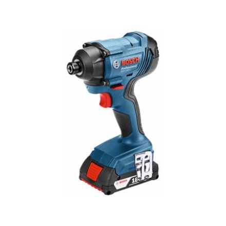 BOSCH Akku-Schlagschrauber GDR 180-LI im Koffer (2 x 2,0 Ah Akkus + Schnellladegerät) 160 Nm