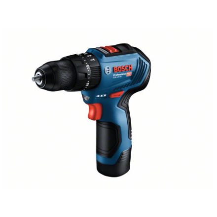 BOSCH Akku-Schlagbohrschrauber GSB 12V-30 im Koffer (2 x 2,0 Ah Akkus + Schnellladegerät)