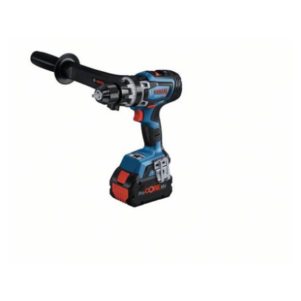 BOSCH BITURBO Akku-Schlagbohrschrauber GSB 18V-150 C in L-Boxx (2 x 8,0 Ah Akkus + Schnellladegerät)