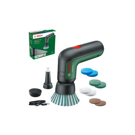 BOSCH Akku-Reinigungsbürste UniversalBrush 3,6 V + Zubehör