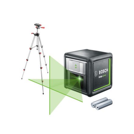 BOSCH Kreuzlinienlaser-Set (grün) Quigo