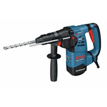 BOSCH Bohrhammer GBH 3-28 DFR 3,1 J im Koffer + Bohrfutter SDS-Plus 800 W