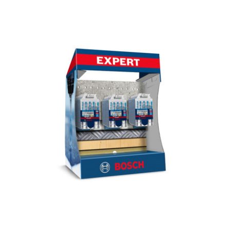 BOSCH EXPERT HEX-9 Universalbohrer Set 5 Teile (18 Stück) auf Theken Display