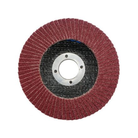 VOREL Fächerschleifscheibe flach 125 x 22,2 mm / P80