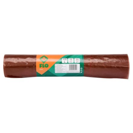 FLO Grünabfallsammelbeutel 120 Liter 0,035 mm Belüftung (10 Stück)