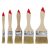Pinselset mit 5-teiligem Holzgriff 0,5-2,5"