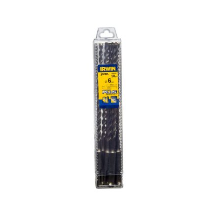IRWIN Gesteinsbohrer 6 x 210/150 mm SDS-Plus (10 Stück)