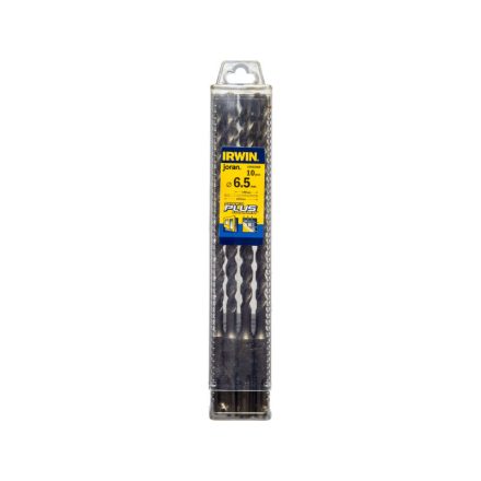 IRWIN Gesteinsbohrer 6,5 x 210/150 mm SDS-Plus (10 Stück)