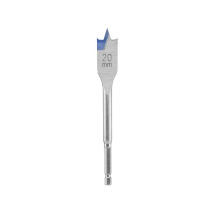 IRWIN Flachholzbohrer 20 x 152 mm Bit Blue Groove 4x