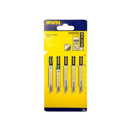 IRWIN Stichsägeblatt U118B 70/2,1 mm HSS (5 Stück)