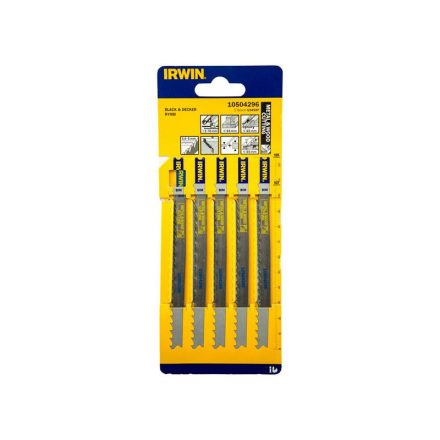 IRWIN Stichsägeblatt U345 x F 132/5,1/2,5 mm Bimetall (5 Stück)