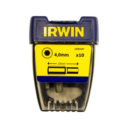 IRWIN Bitspitze Sechskant 4 x 25 mm (10 Stück)