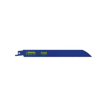 IRWIN Säbelsägeblatt 200 mm/18TPI Metall-Bimetall (5 Stück)