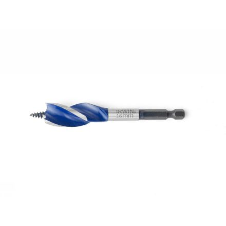 IRWIN Holzbohrer 16 x 158 mm Bit Blue Groove 6x