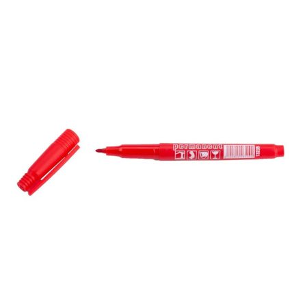 Der Marker fühlte sich rot dünn an