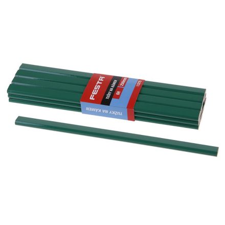 FESTA Zimmermannsbleistift 250 mm für Steingrün 6H