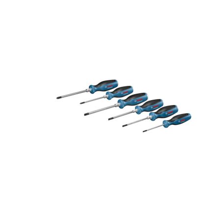 BOSCH Schraubendrehersatz Impact 6-teilig CrV