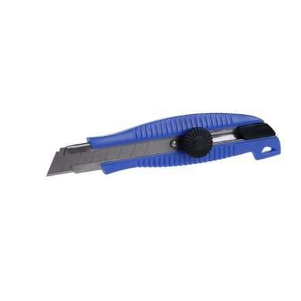 Messer mit zerbrechlicher Klinge, 18 mm Metallschiene, Schraube