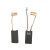 BOSCH Kohlebürstensatz für Bohrhammer (GBH, GSH) 6,2 x 12,3 x 22,3 mm