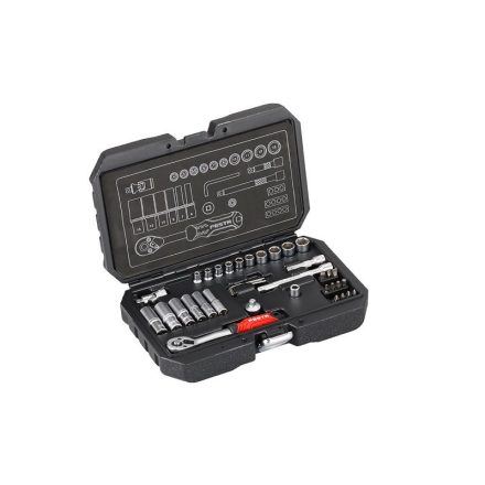 FESTA Steckschlüsselsatz 36-teilig 1/4" 4-13 mm CrV