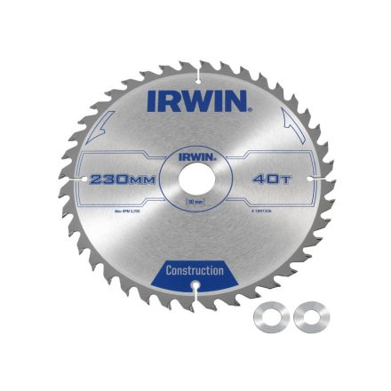 IRWIN Sägeblatt für Holz 230 x 30 mm / 40T