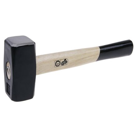 Steinbrechhammer 2.000 g mit Holzstiel