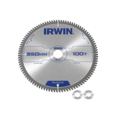 IRWIN Sägeblatt für Aluminium 250 x 30 mm / 100T