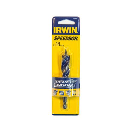 IRWIN Holzbohrer 14 x 105 mm Bit Blue Groove 6x