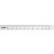 VOREL Lineal 300 mm Aluminium