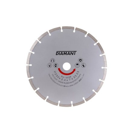 DIAMANT Diamant-Trennscheibe 230 x 2,4 x 7,0 x 22,2 mm segmentiert