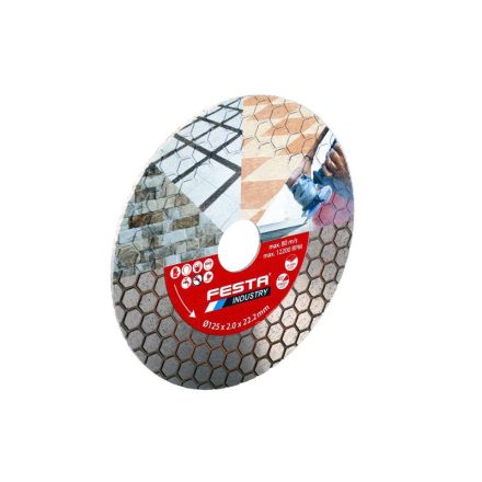 FESTA INDUSTRY Diamanttrennscheibe 115 x 1,8 x 22,2 mm