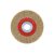 FESTA Rundbürste 175 x 32 mm mit Verjüngungsringen, Messingbeschichtung