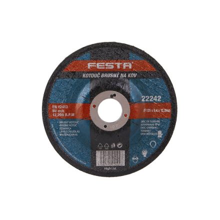 FESTA Reinigungsscheibe 125 x 6,0 x 22 mm