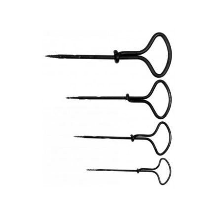 VOREL Handholzbohrer-Set 4-teilig 2 - 5 mm