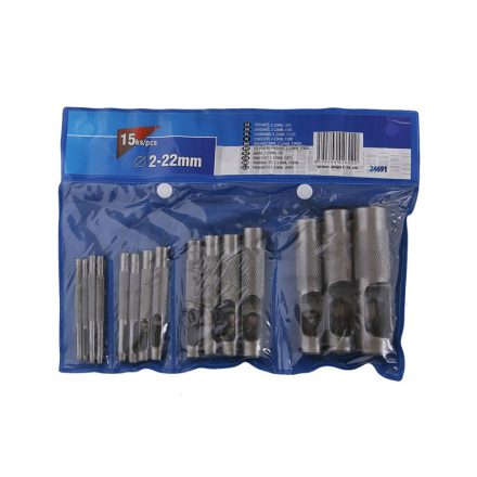 Lederpiercing-Set 15-teilig