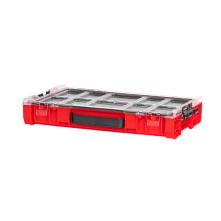 QBRICK SYSTEM PRO Organiser 100 mit Schaumstoff Rot Ultra HD