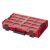 QBRICK SYSTEM ONE Organiser XL Rot Ultra HD mit langen Aufbewahrungsboxen