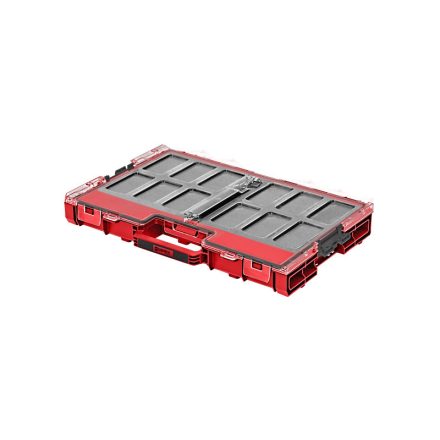 QBRICK SYSTEM ONE Organizer L Rot mit Ultra HD-Schwammeinlage