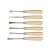 Holzmeißel-Set mit 6-teiligem Holzgriff